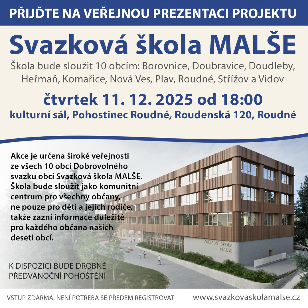 Veřejná prezentace projektu školy